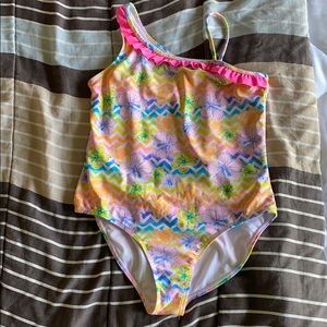 Rainbow Floral Swimsuit